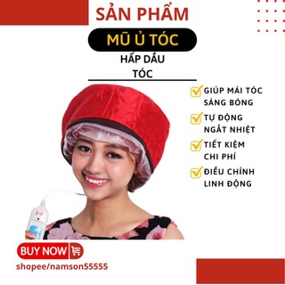 Mũ Ủ Tóc Nhiệt Điện Hấp Dầu Cá Nhân Tại Nhà Giúp Mái Tóc Suôn Mượt Óng Ả