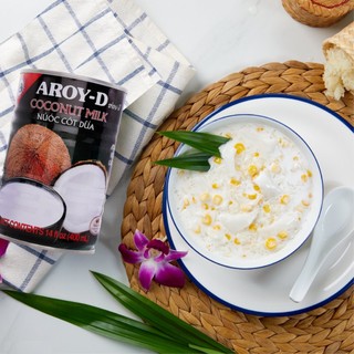 Nước Cốt Dừa Aroy-D 165ml - Nhập Khẩu Thái Lan | Aroy-D Coconut Milk 165ml