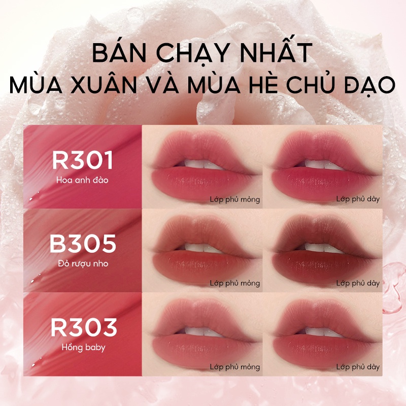 Son tint bóng COLORKEY dưỡng ẩm trong suốt mềm mại lâu trôi độ ấm vừa vặn không dính có sắc tố cao