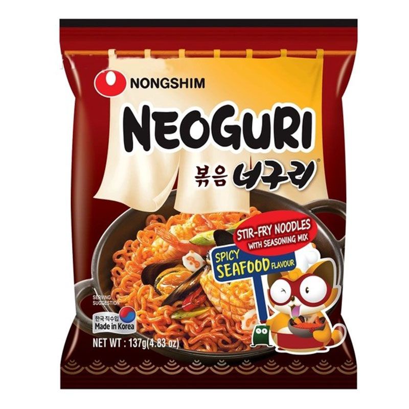 Mì Xào Khô/Trộn Tương Đen Nongshim Hàn Quốc Neoguri/Chapagett/Jaoang Đủ Vị