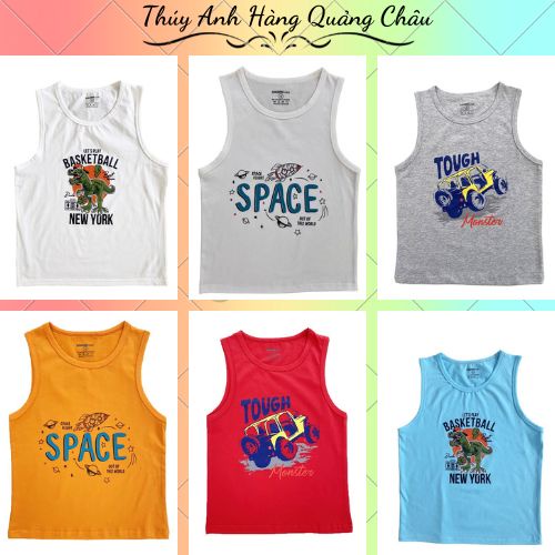 Ao Phông Nam Ba Lỗ Hàng Nhập Quảng Châu Cao Cấp Hãng DAHANA Kids Từ 1-10 Tuổi(ATE1)