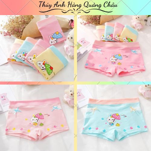 (QC16) Sét 4 quần chip cho bé loại 1 Hàng Quảng Châu Cao Cấp