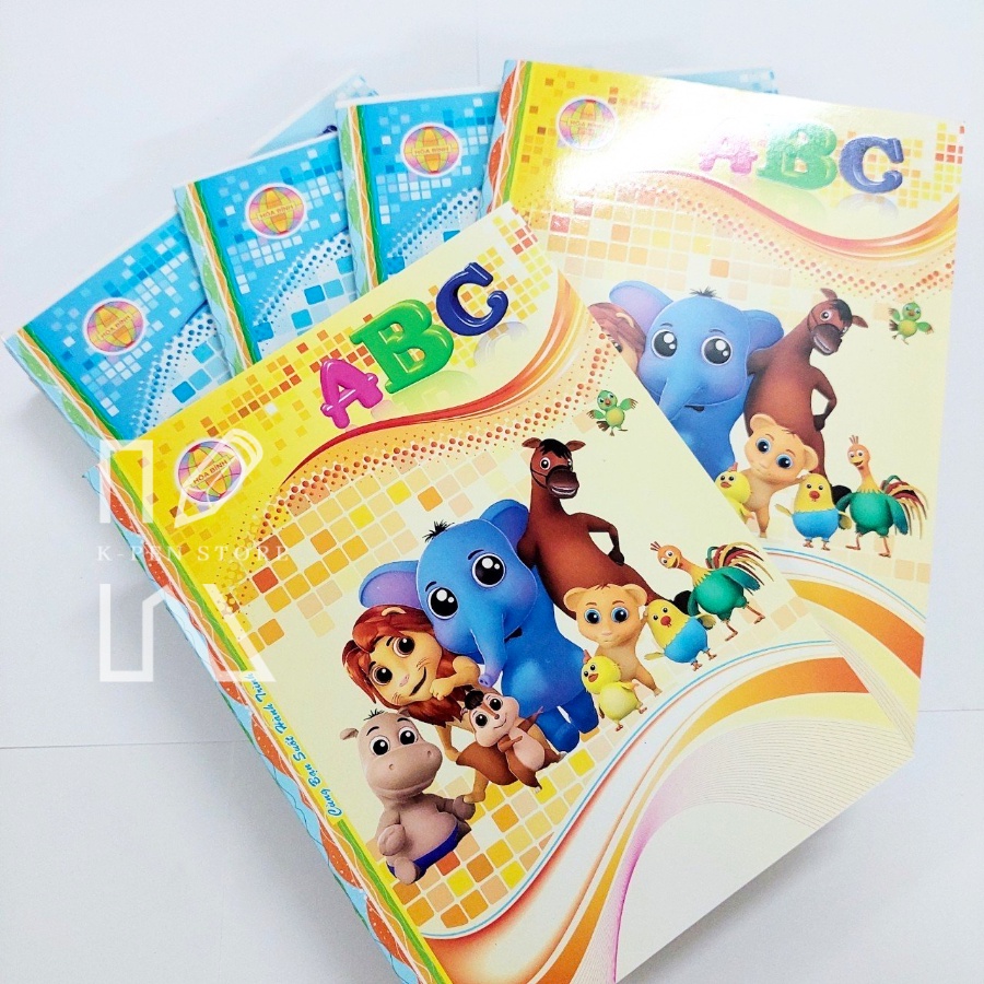 Combo 5 Quyển Tập 4, 5 Ô Ly ABC 96 Trang Hòa Bình Loại Tốt - VPP Happy Kids