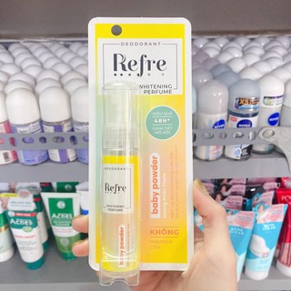 Xịt Khử Mùi Chiết Xuất Từ Thiên Nhiên Refre Natural 30ml