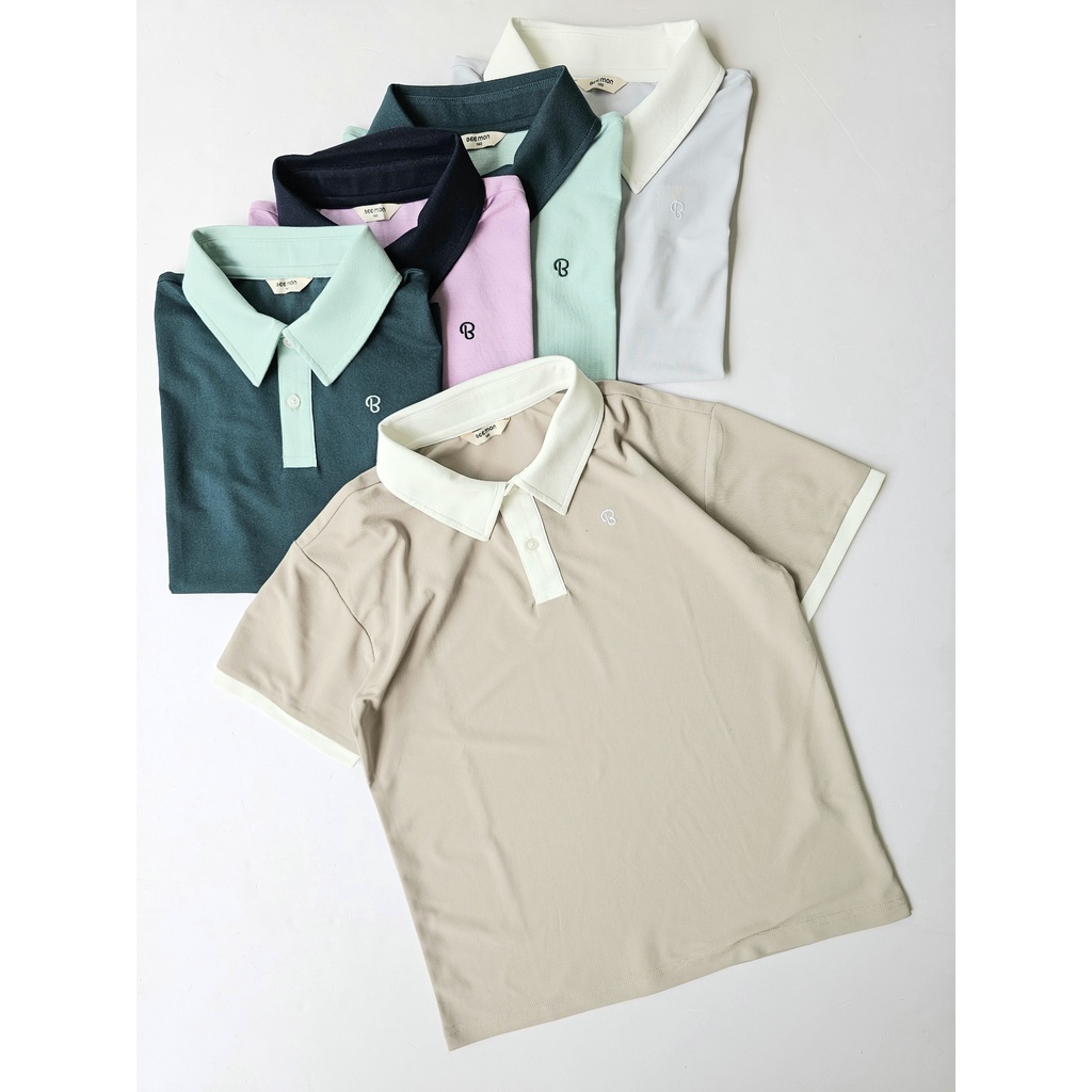 Áo phông có cổ trẻ em Beemon. HA4593