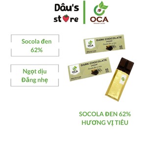 Socola đen nguyên chất 62% – vị tiêu - thanh 25g