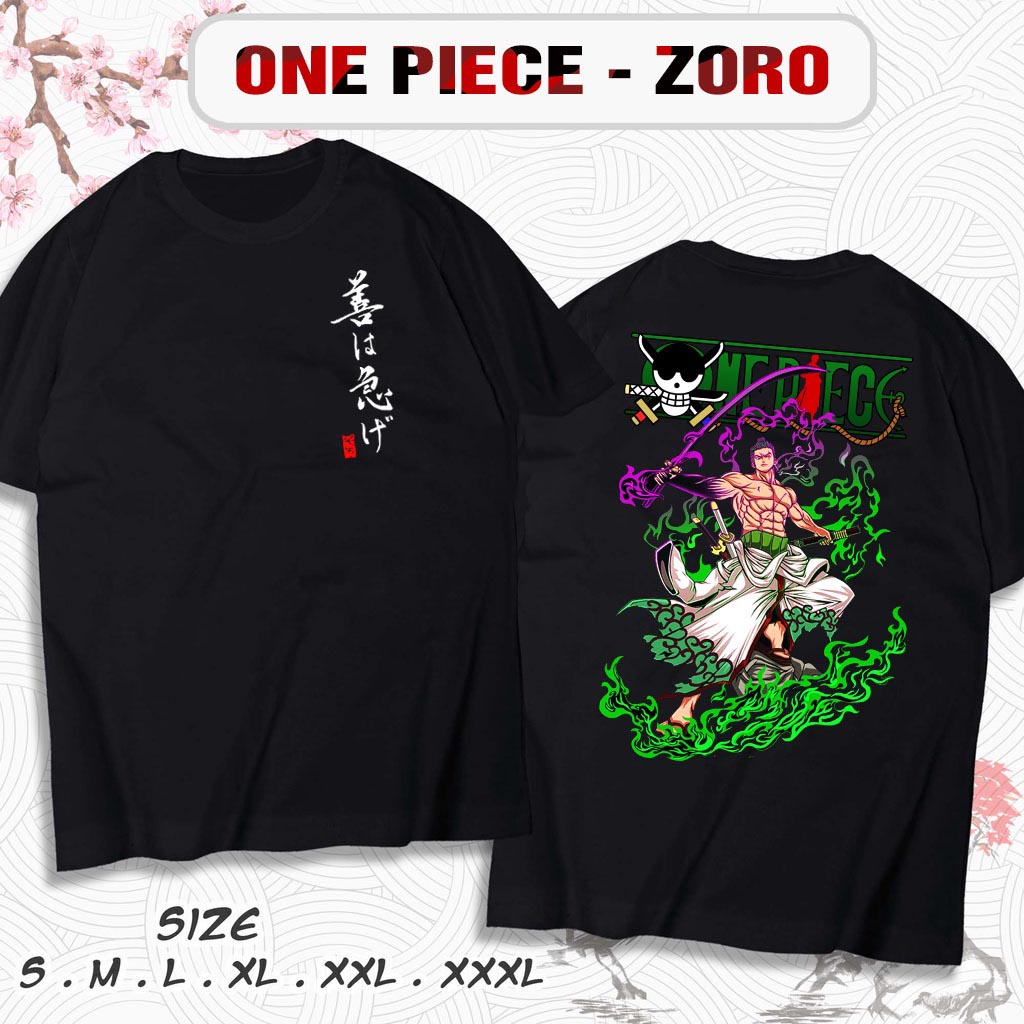 Áo One Piece mẫu mới, Áo Anime in hình Luffy Gear 5, Zoro, D.Ace, Sanji cực ngầu, chất Thun 4 chiều