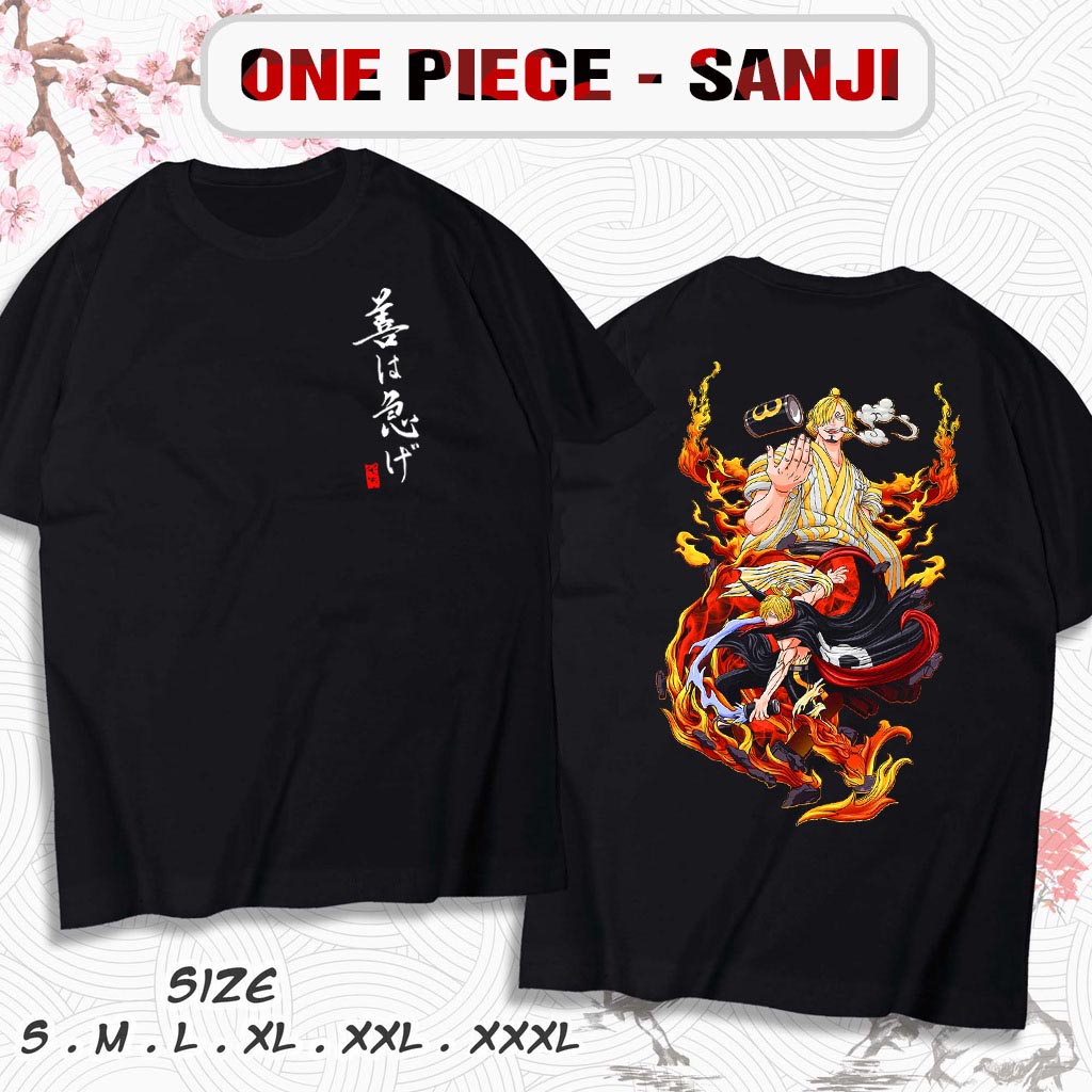 Áo One Piece mẫu mới, Áo Anime in hình Luffy Gear 5, Zoro, D.Ace, Sanji cực ngầu, chất Thun 4 chiều