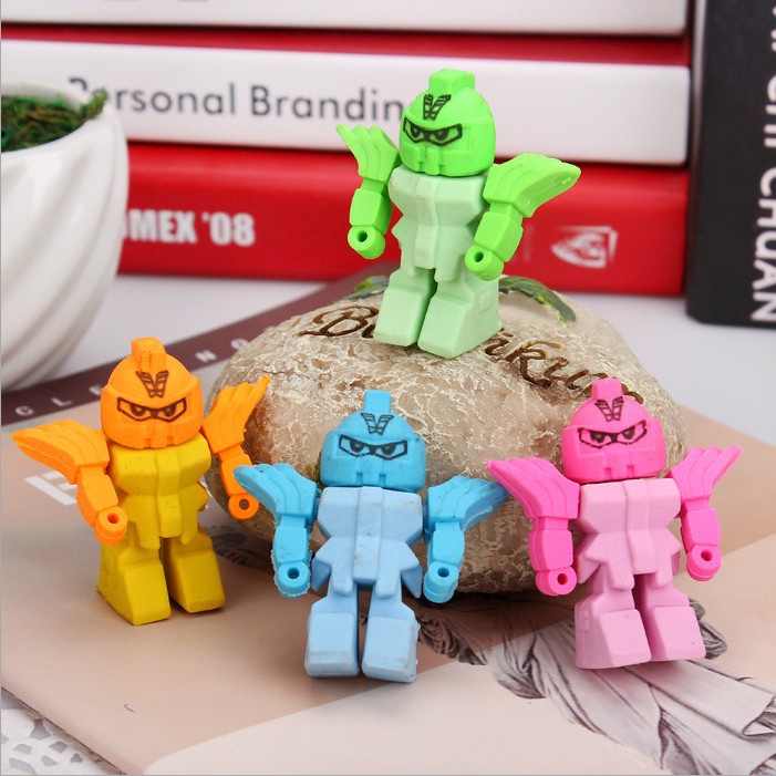 Tẩy Bút Chì-Tẩy Ngời Máy-Tẩy Robot,Quà Tặng Cho Bé Giá Rẻ