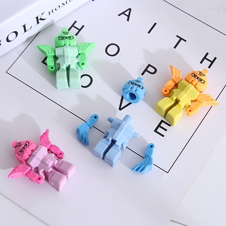 Tẩy Bút Chì-Tẩy Ngời Máy-Tẩy Robot,Quà Tặng Cho Bé Giá Rẻ