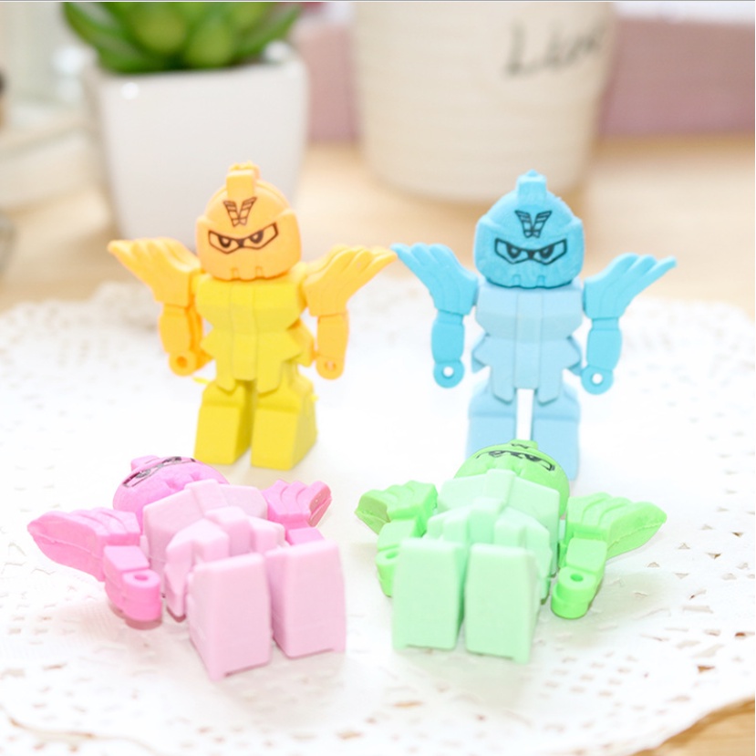 Tẩy Bút Chì-Tẩy Ngời Máy-Tẩy Robot,Quà Tặng Cho Bé Giá Rẻ