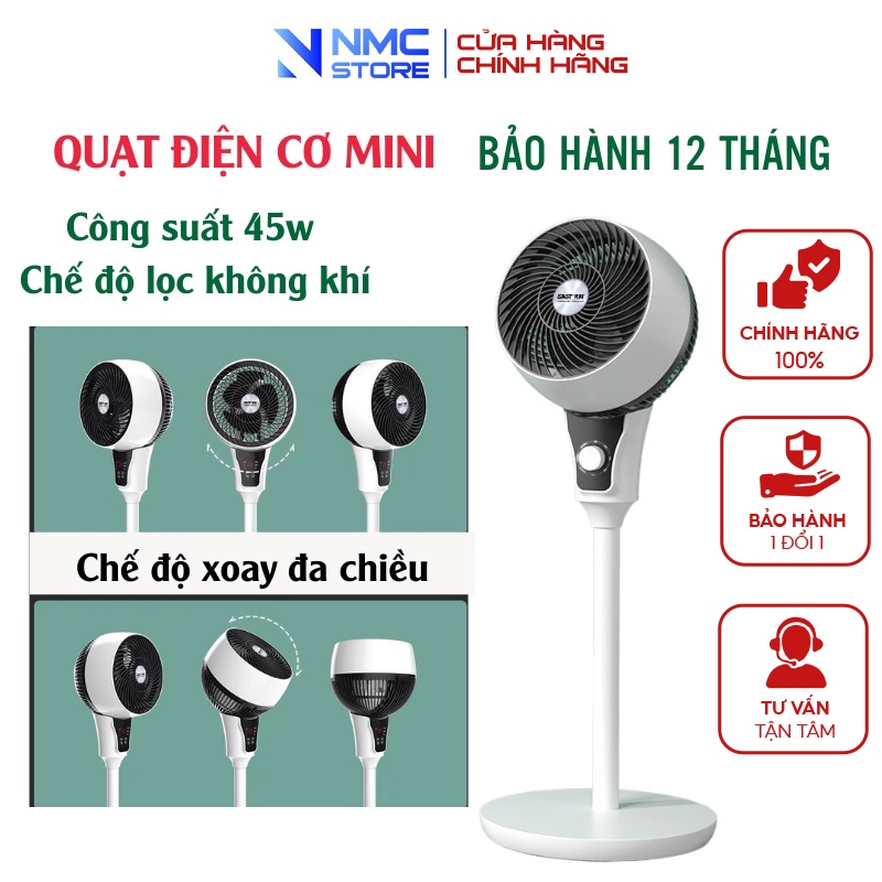 Quạt cây đứng cao cấp chính hãng Kaisa Villa, quạt điện cơ có điều khiển công nghệ đối lưu bảo hành 12 tháng