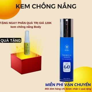 Kem chống nắng mặt IDr Skin Tropical  Sunbock  SPF 60/ PA++++ 50ml