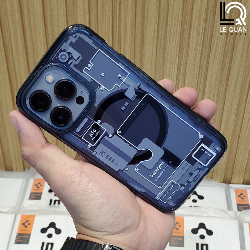 Ốp Lưng Phong Cách Spigen Zero One Cho Iphone 12/12P/12PM/13/13P/13PM/14/14P/14PM