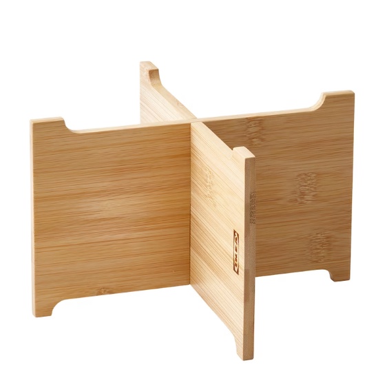 Đế tre kê bình/ chậu cây ÖGONTRÖST IKEA chính hãng