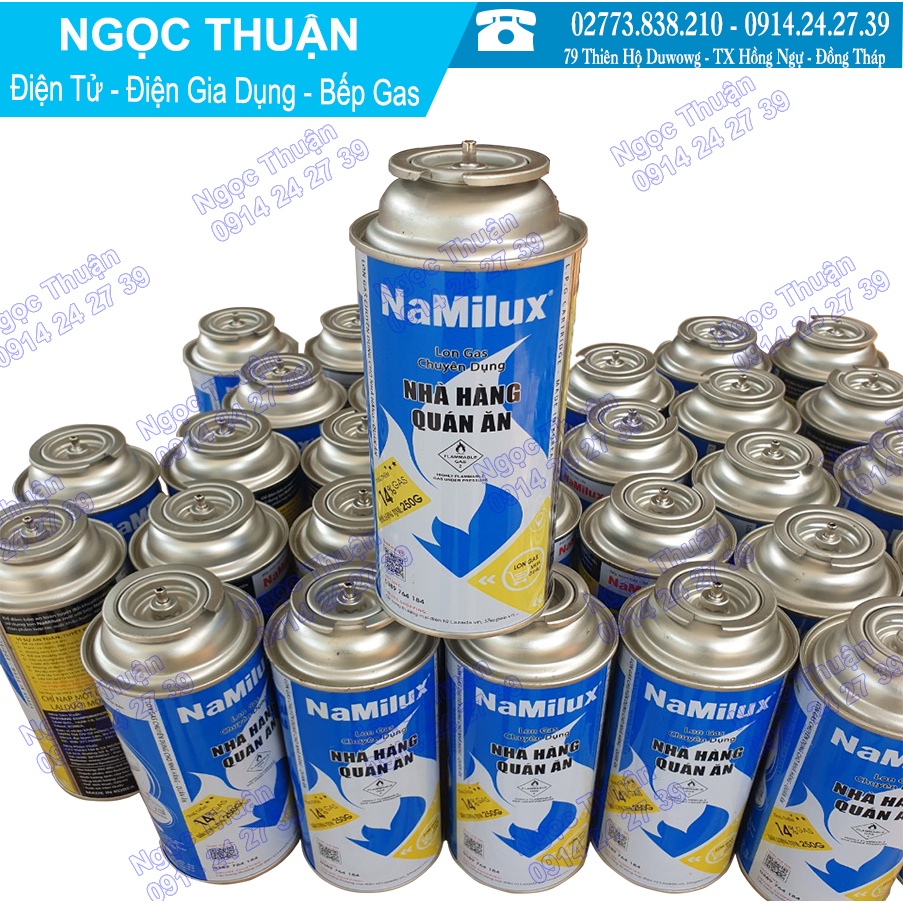 Chai Gas Mini Namilux Không nước Gas ( mới 99% )
