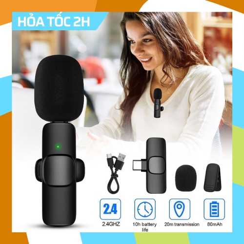 Mic Mini Không Dây K9