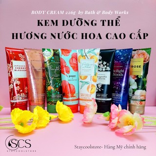 [Link 2- Mùi Mới Nhất] Kem dưỡng thể Body Cream Full size 226g Bath & Body Works [Bill Mỹ]