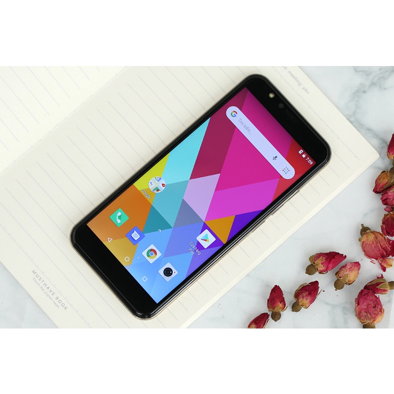 Điện Thoại Thông Minh Mobell S61 RAM 1GB ROM 16GB - MÀN HÌNH 5.5INCH- CẢM BIẾN VÂN Tay