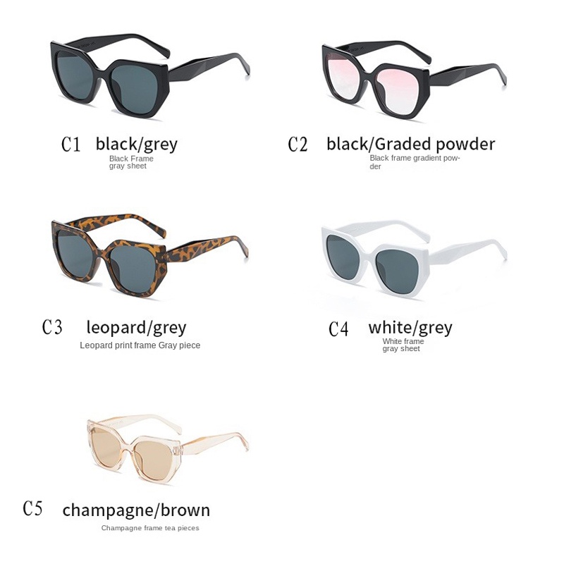 Kính Mát Mắt Mèo Thời Trang Âu Mỹ Cho Nữ