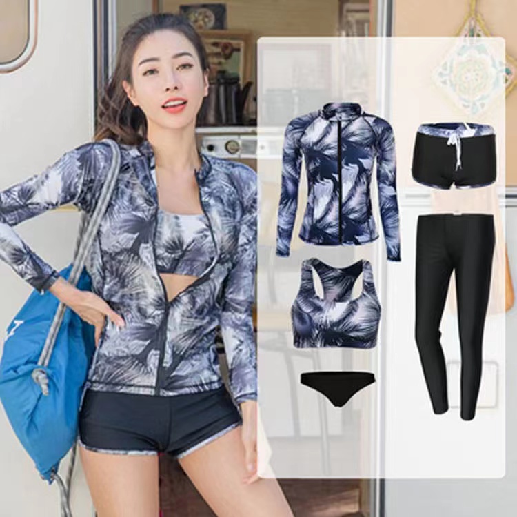 Bộ Đồ Bơi Nhiều Mảnh Chất Lượng Cao Phong Cách Thể Thao Y92