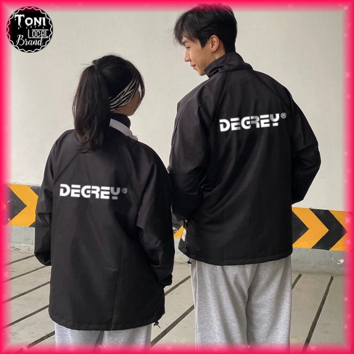 (𝐅𝐮𝐥𝐥 𝐁𝐨𝐱) Áo Khoác Dù Mero DEGREY Jacket Unisex cổ bẻ - Áo Gió Dày 2 Lớp Form Rộng (D9000L - Kèm Video Ảnh Thật) Toni