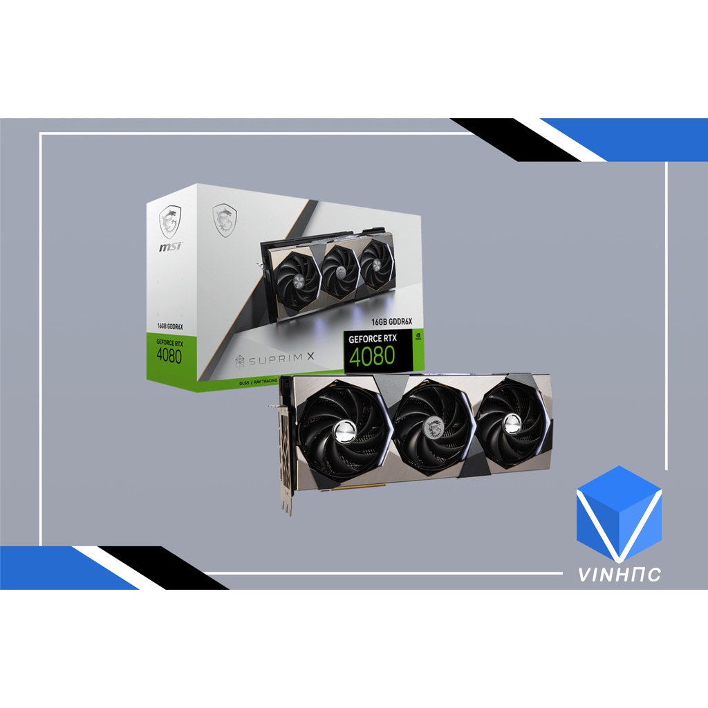 Card màn hình MSI RTX 4080 SUPRIM X | BigBuy360 - bigbuy360.vn