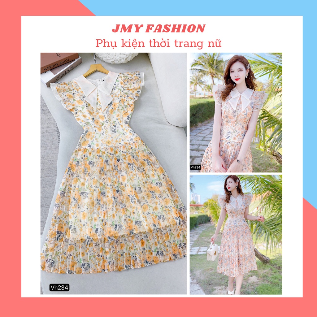 váy hoa nhí cánh tiên vintage