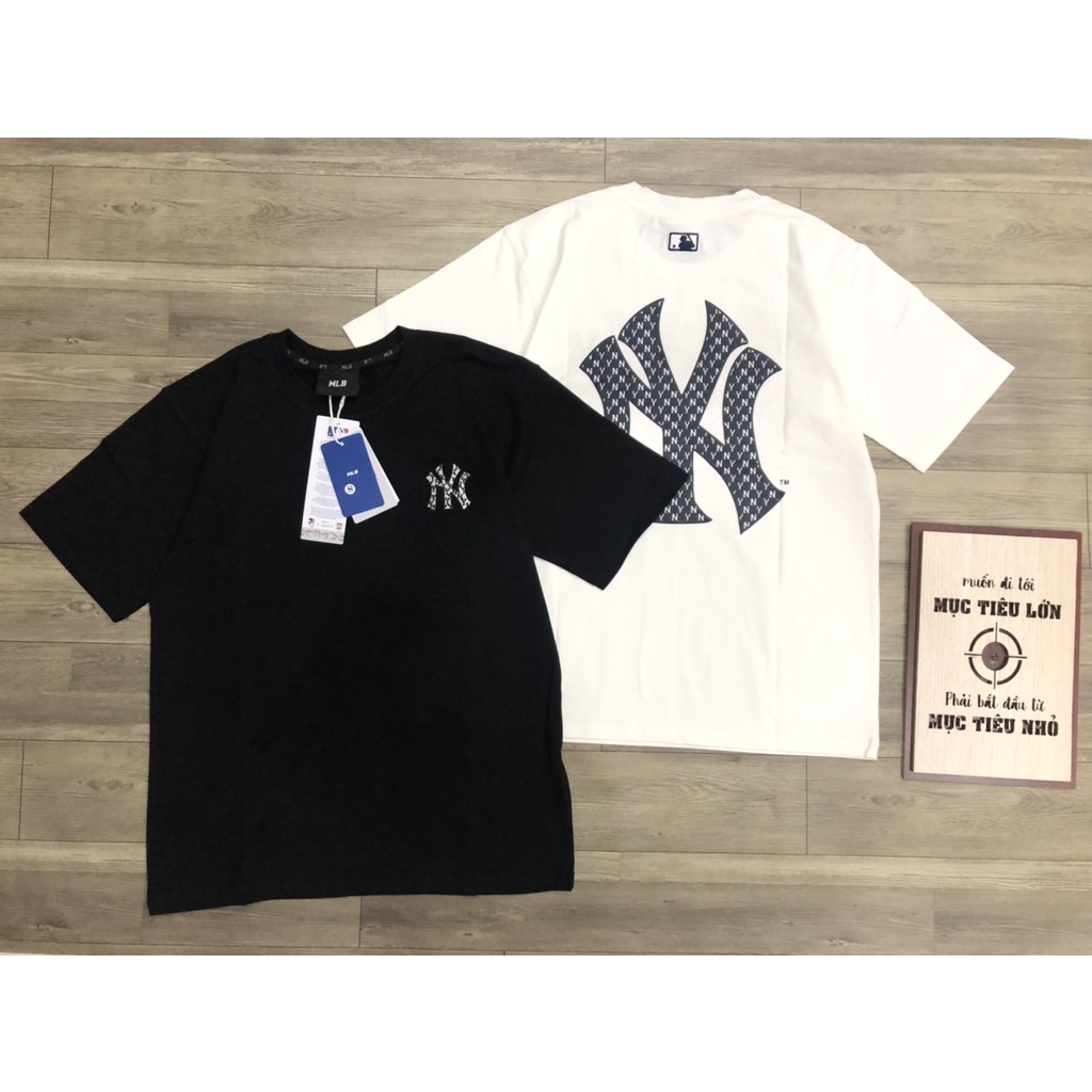 ÁO PHÔNG UNISEX M.L.B NY BOSTON BIG LOGO