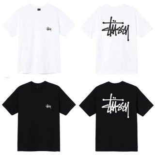 Áo thun Stussy basic tee - Form rộng - Chất coton 100% - Định lượng 230ms