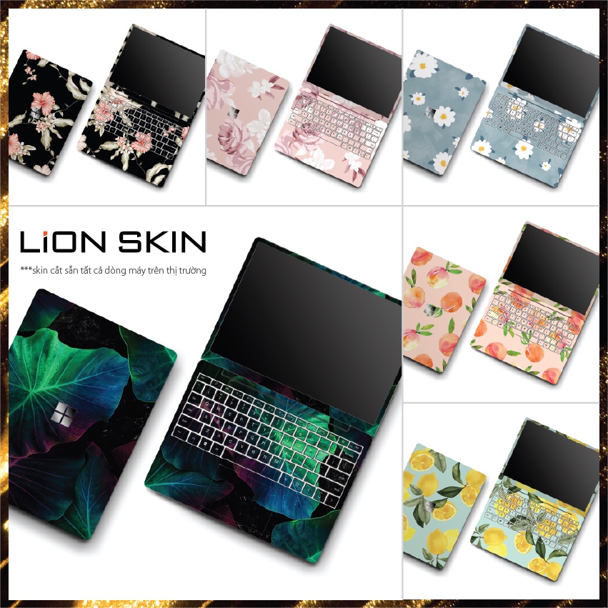 (GỬI MODEL KHI ORDER) Dán Bảo Vệ Laptop Mẫu Hoa Lá Thiên Nhiên - Skin Dán Chỉ Cần Tháo Dán Theo Model Laptop