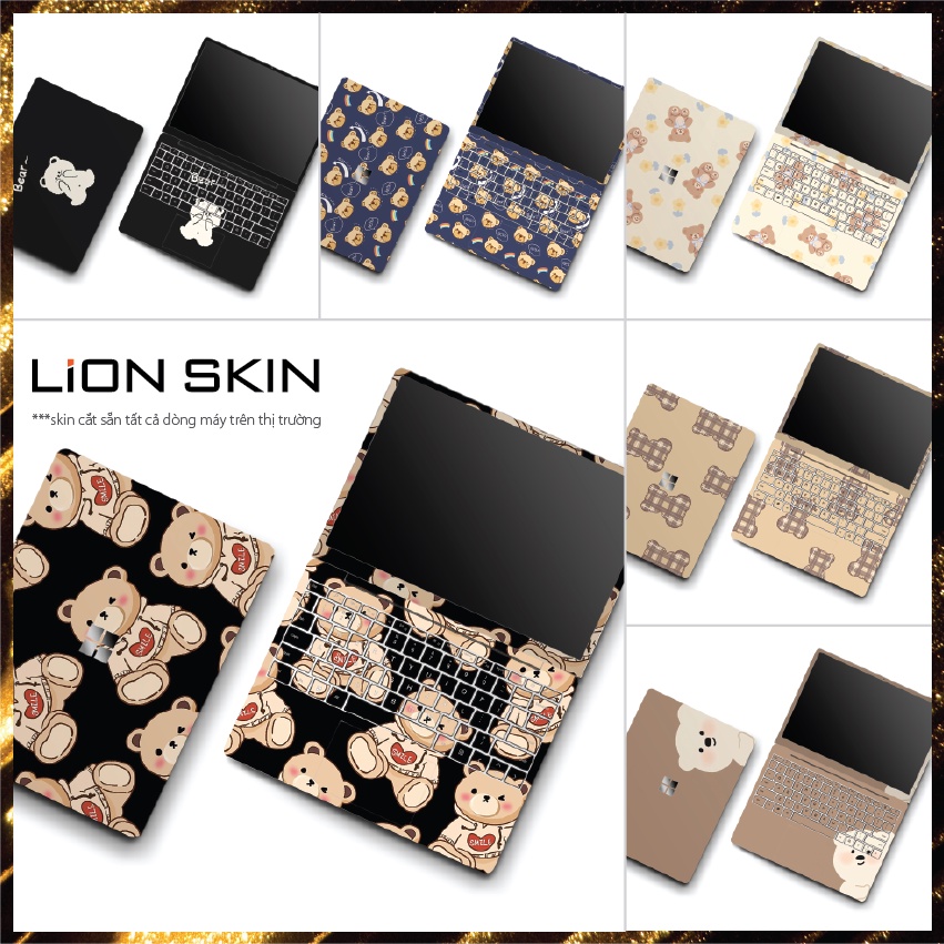 (GỬI MODEL KHI ORDER) Dán Bảo Vệ Laptop Mẫu Dễ Thương - Decal Laptop Cắt Sẵn Theo Dòng Máy Chỉ Cần Tháo Dán