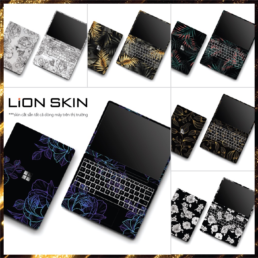 (GỬI MODEL KHI ORDER) Decal Dán Laptop Mẫu Họa Tiết - Decal Laptop Cắt Theo Máy Cho Các Dòng Laptop