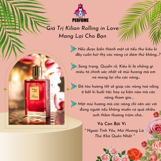 [Chính Hãng] Nước Hoa 𝐊𝐢𝐥𝐢𝐚𝐧 Đỏ_ 𝐑𝐨𝐥𝐥𝐢𝐧𝐠 𝐢𝐧 𝐋𝐨𝐯𝐞