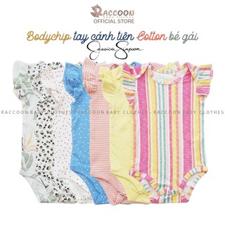 [0-9M | 4-9KG] Bộ đồ liền thân tay cánh tiên bodysuit body chip bé gái xuất Pháp Jessica Simpson