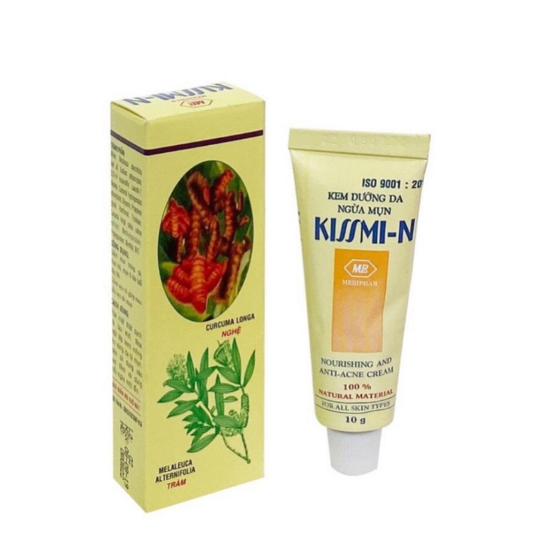 KISSMI-N - KEM DƯỠNG DA NGỪA MỤN TUÝP 10g