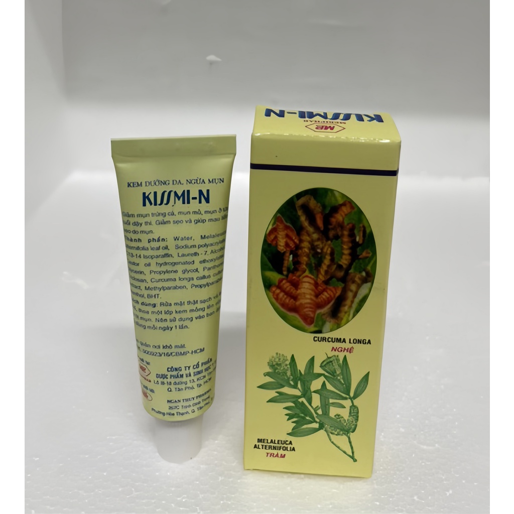 KISSMI-N - KEM DƯỠNG DA NGỪA MỤN TUÝP 10g