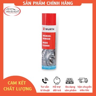 Chất vệ sinh thắng, tẩy rửa dầu mỡ - 500ml - 08901087 - wurth - đức