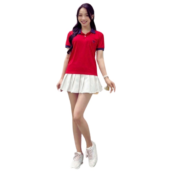 Áo polo nữ áo thun polo nữ có cổ thơi trang tay ngắn chất vải cá sấu cao cấp