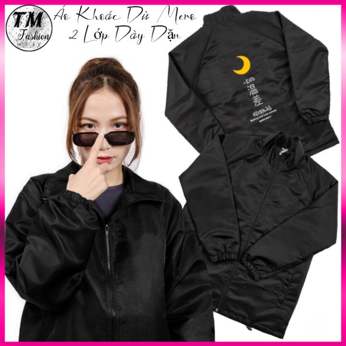 Áo Khoác Dù Mero Local Brand Kao Jacket Unisex cổ bẻ - Áo Gió Dày 2 Lớp Form Rộng