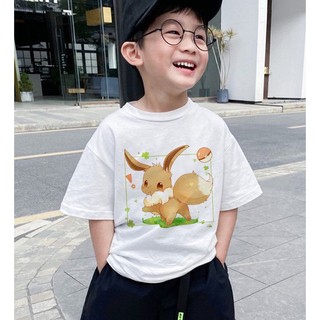 Áo Thun Pokemon Unisex Nam Nữ (Có size trẻ em)
