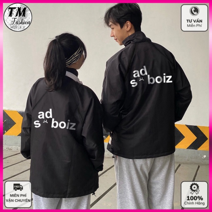 Áo Khoác Dù Mero Local Brand SadBoiz Jacket Unisex cổ bẻ - Áo Gió Dày 2 Lớp Form Rộng