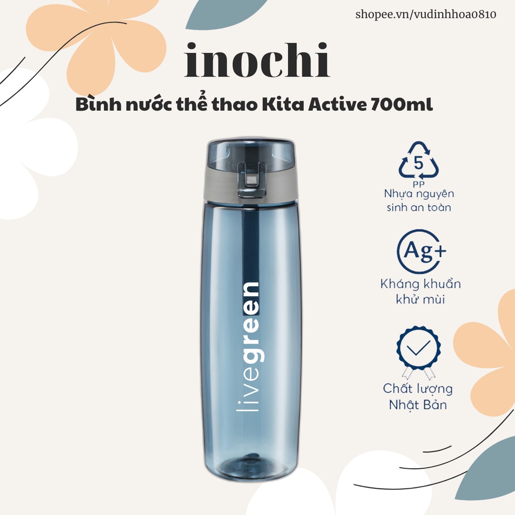 Bình nước thể thao Inochi (Kita Active) 700ml