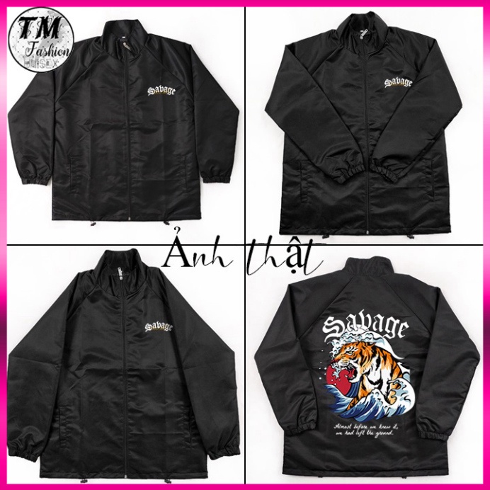 Áo Khoác Dù Mero Local Brand Sabage Jacket Unisex cổ bẻ - Áo Gió Dày 2 Lớp Form Rộng