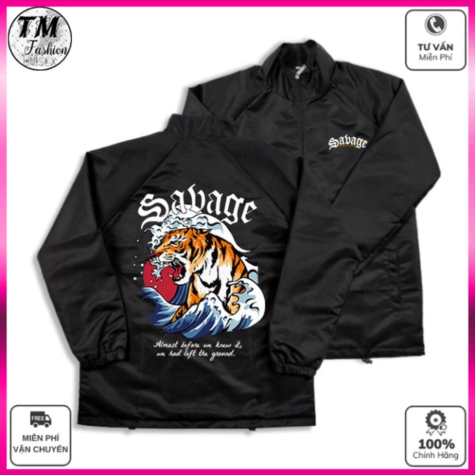 Áo Khoác Dù Mero Local Brand Sabage Jacket Unisex cổ bẻ - Áo Gió Dày 2 Lớp Form Rộng