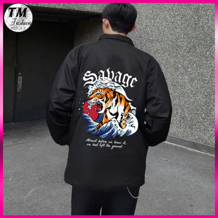 Áo Khoác Dù Mero Local Brand Sabage Jacket Unisex cổ bẻ - Áo Gió Dày 2 Lớp Form Rộng