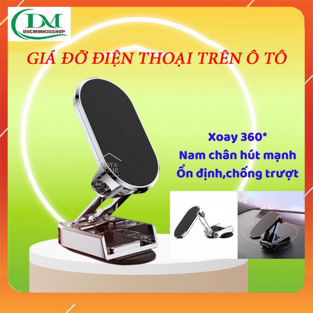 Giá đỡ điện thoại ô tô hút từ đa năng