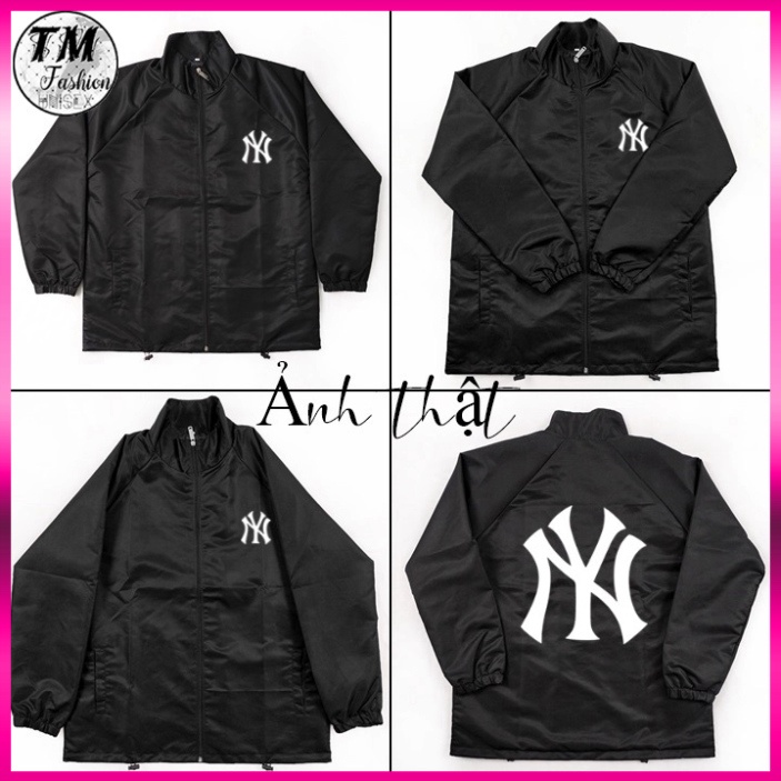 Áo Khoác Dù NY Trip Jacket Unisex cổ bẻ - Áo Gió Dày 2 Lớp Form Rộng (D3040L - Kèm Video Ảnh T (TM Fas