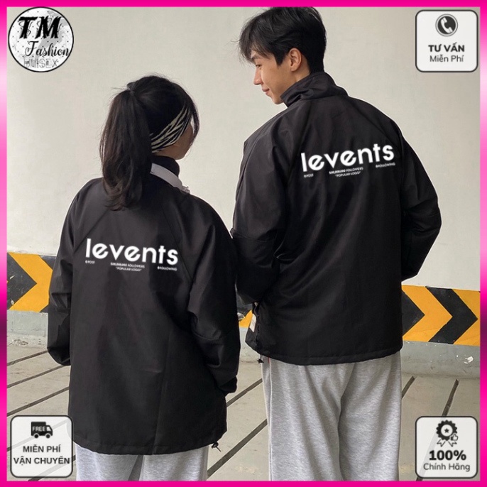 Áo Khoác Dù Mero Local Brand levents Jacket Cổ Bẻ 2 Lớp Form Rộng Unisex
