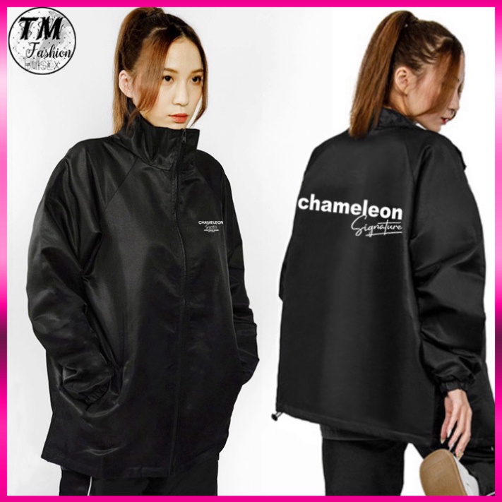 Áo Khoác Dù Mero Local Brand Chameleon Jacket Unisex cổ bẻ - Áo Gió Dày 2 Lớp Form Rộng (D2400L - Kèm Video Ảnh Th
